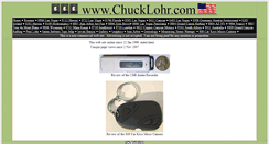 Desktop Screenshot of chucklohr.com